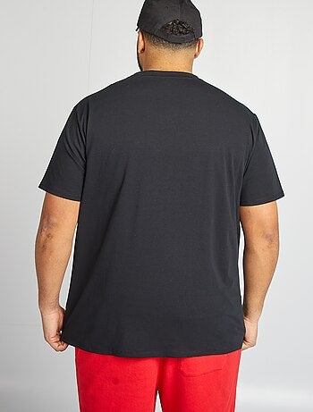 Camiseta lisa de manga corta