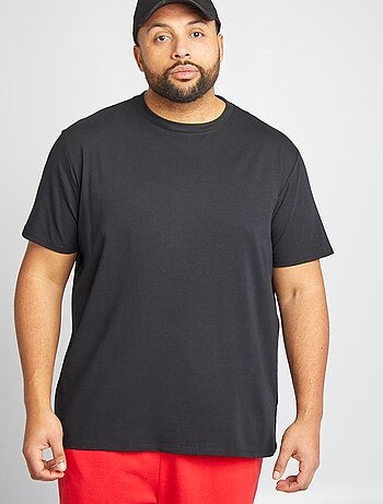 Camiseta lisa de manga corta