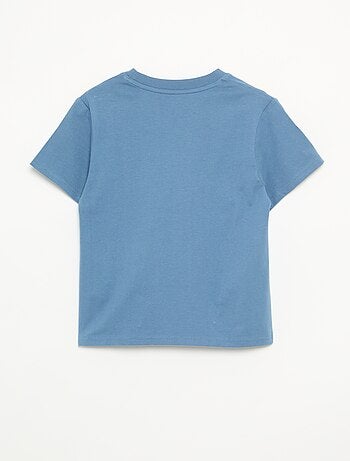 Camiseta lisa de manga corta para niño - Kiabi