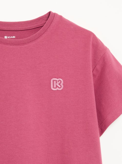 Camiseta lisa de manga corta para niño - Kiabi - Kiabi