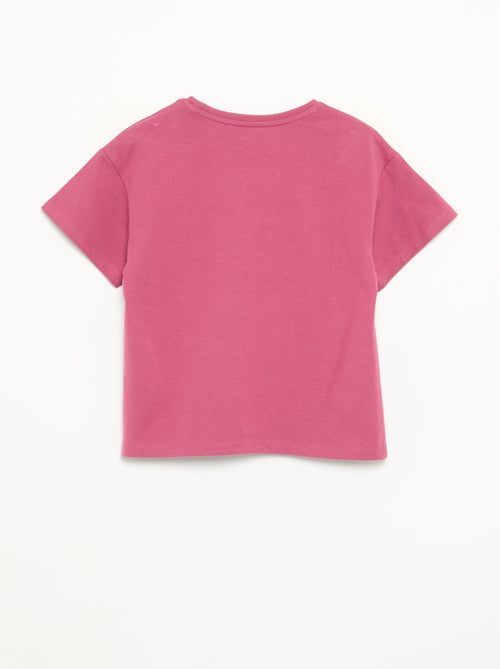 Camiseta lisa de manga corta para niño - Kiabi - Kiabi Camiseta lisa de manga corta para niño - Kiabi - Kiabi