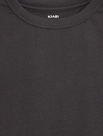 Camiseta lisa de manga larga