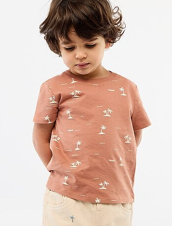 Camiseta lisa de punto de algodón