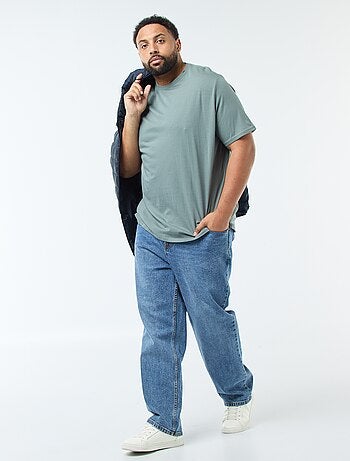 Camiseta lisa de punto jersey