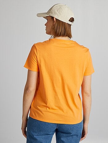 Rebajas Camisetas de mujer - naranja - Kiabi
