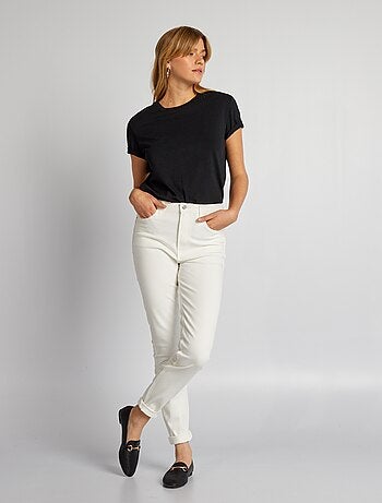 Camiseta lisa de punto