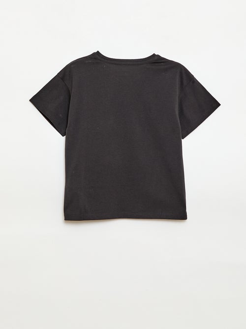 Camiseta lisa 'Disney' 'Minnie' de algodón - Kiabi