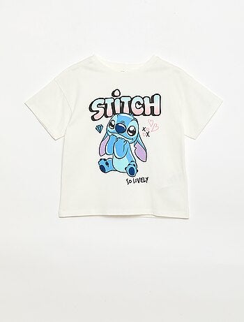 Camiseta 'Disney' 'Mickey' en algodón liso