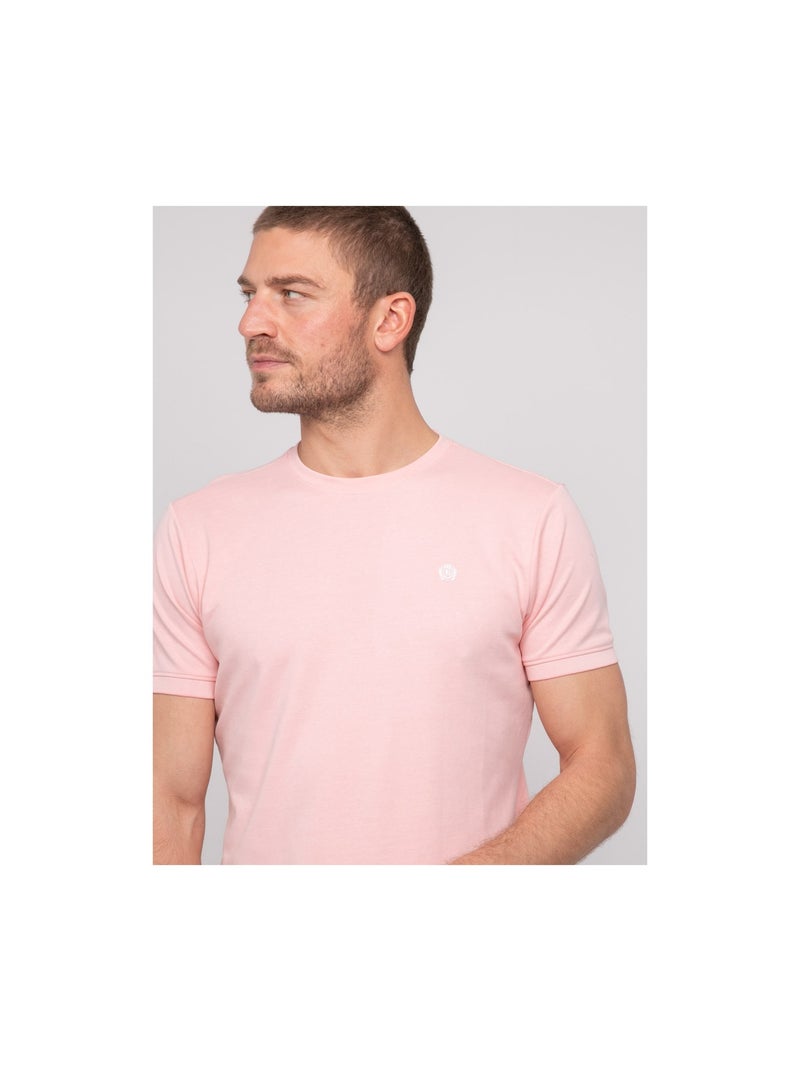 Camiseta lisa NULSANIL Rosa - Kiabi