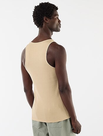 Camiseta lisa sin mangas