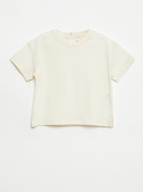 Camiseta lisa sin mangas - Kiabi
