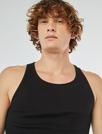 Camiseta lisa sin mangas