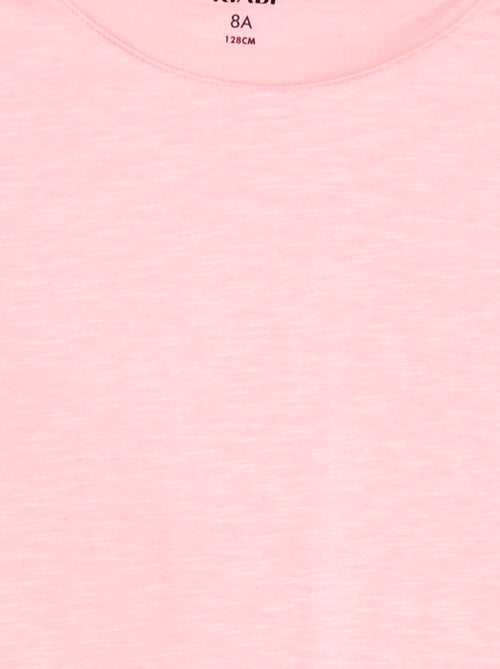 Camiseta lisa sin mangas - Kiabi