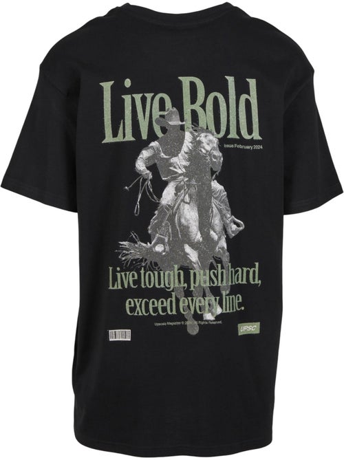 Camiseta live bold para hombre - mister tee - Kiabi