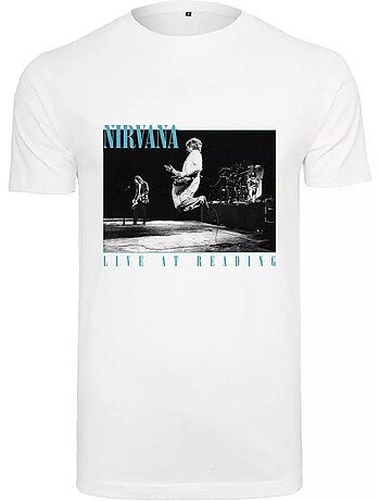 Camiseta live in reading diseño nirvana para hombre - merchcode