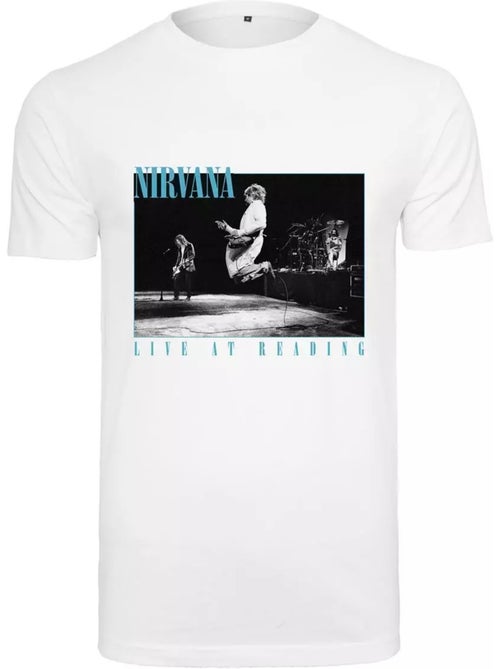 Camiseta live in reading diseño nirvana para hombre - merchcode - Kiabi