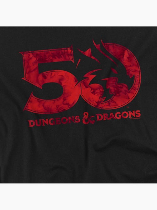 Camiseta logotipo apilado 50 para hombre - dungeons & dragons - Kiabi