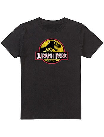 Camiseta logotipo para hombre - jurassic park