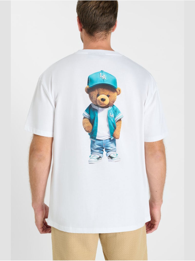 Camiseta Lom «Le Temps des cerises» Blanco - Kiabi