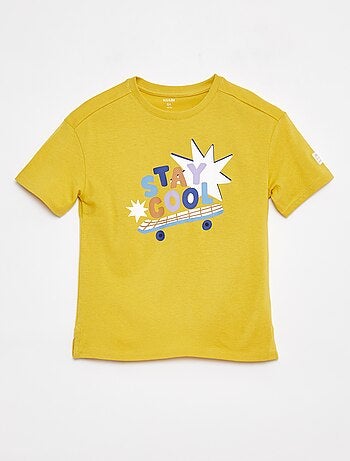 Camiseta loose con adorno - Grafik Edition