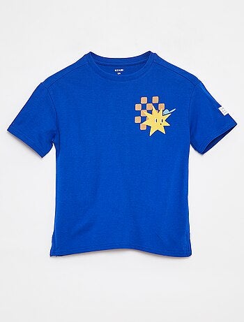 Camiseta loose con adorno - Grafik Edition