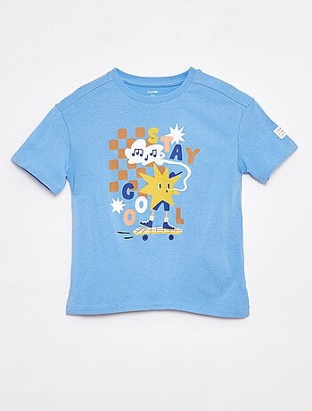 Camiseta loose con adorno - Grafik Edition