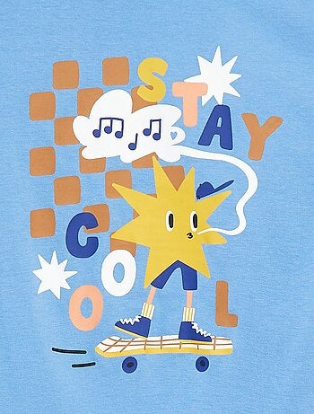 Camiseta loose con adorno - Grafik Edition