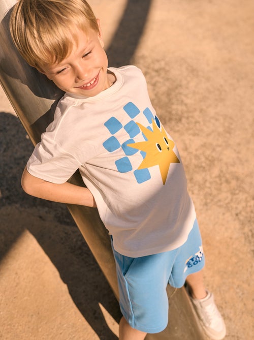 Camiseta loose con adorno - Grafik Edition - Kiabi