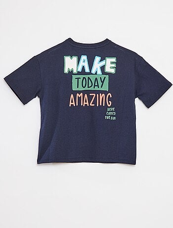 Camiseta loose de manga corta