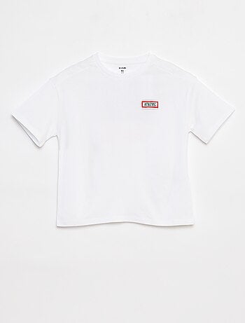 Camiseta loose de manga corta