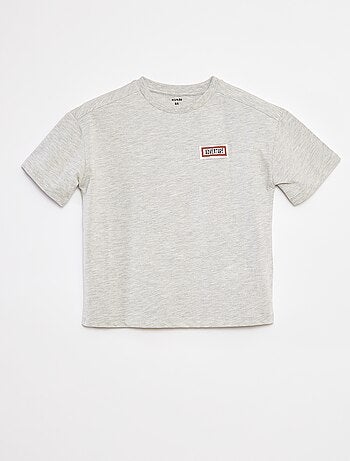 Camiseta loose de manga corta