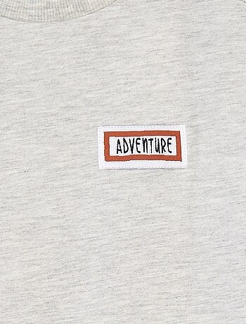 Camiseta loose de manga corta