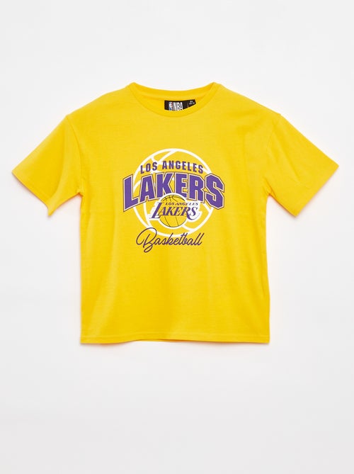 Camiseta loose de manga corta 'NBA' - Kiabi
