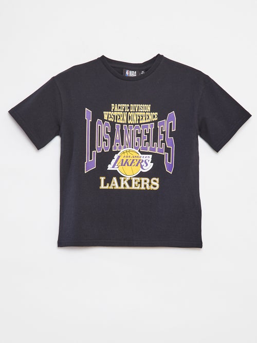 Camiseta loose de manga corta 'NBA' - Kiabi