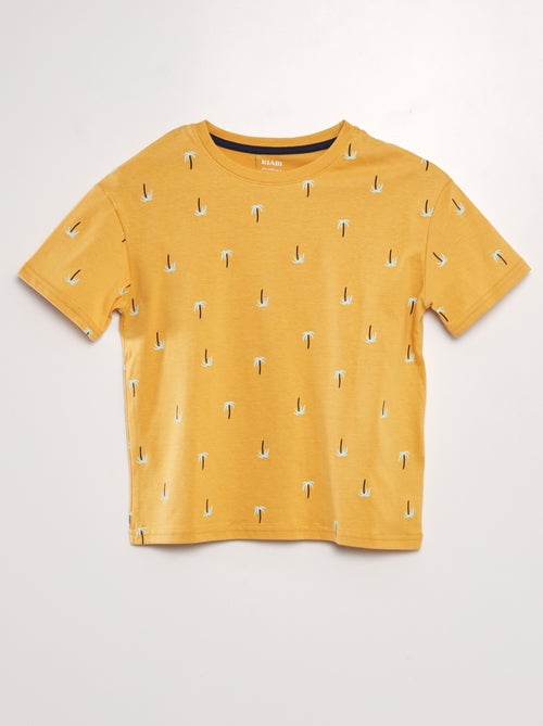 Camiseta loose estampada - Kiabi