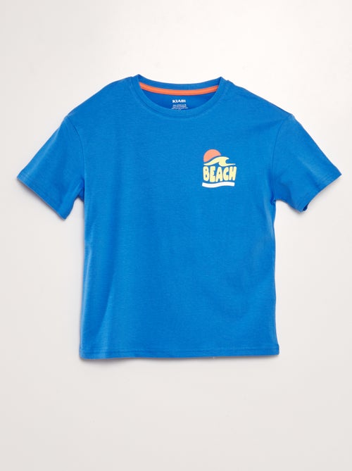 Camiseta loose estampada - Kiabi