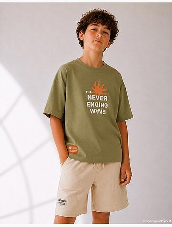 Camiseta loose fit, MO Fashion