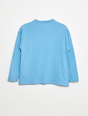 Camiseta loose lisa