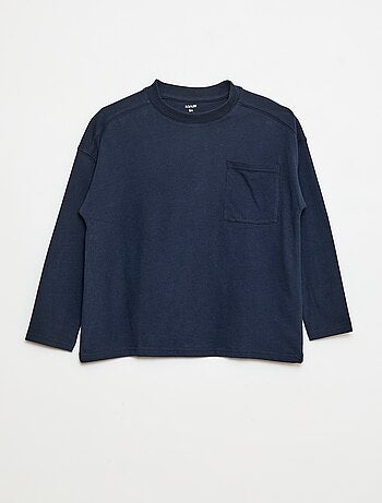 Camiseta loose lisa
