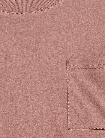Camiseta loose lisa