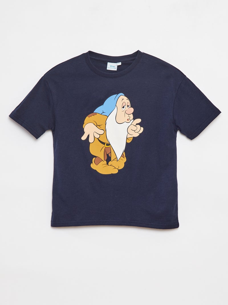 Camiseta 'Los 7 enanitos' 'Disney' AZUL - Kiabi
