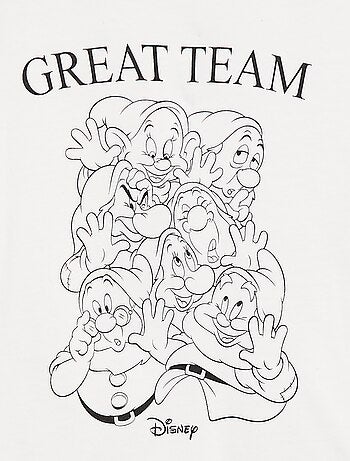 Camiseta 'Los 7 enanitos' 'Disney'