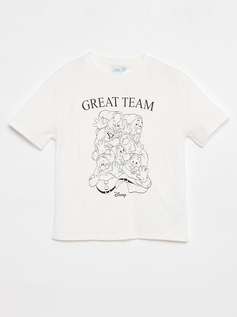 Camiseta 'Los 7 enanitos' 'Disney' BLANCO - Kiabi