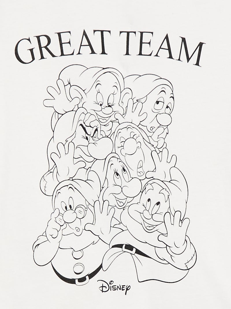 Camiseta 'Los 7 enanitos' 'Disney' BLANCO - Kiabi