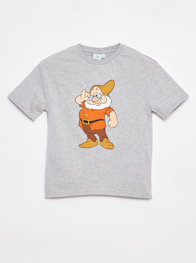 Camiseta 'Los 7 enanitos' 'Disney' GRIS - Kiabi