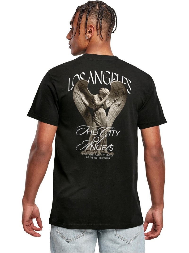 Camiseta los angeles city angeles para hombre - mister tee Negro - Kiabi