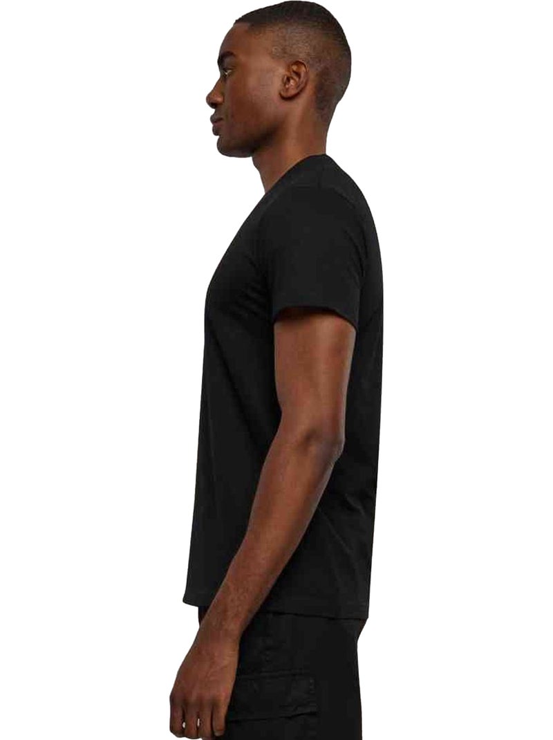Camiseta los angeles diseño bordado para hombre - mister tee Negro - Kiabi