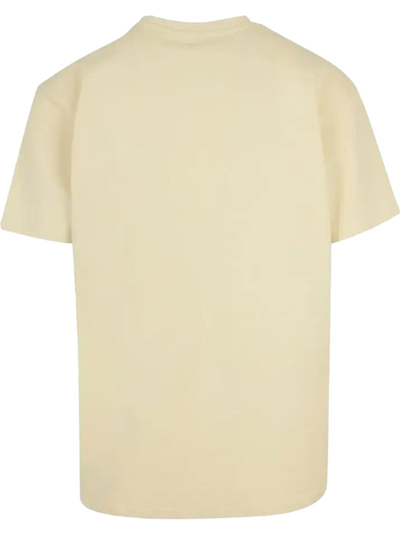 Camiseta los angeles diseño universidad para hombre - mister tee Amarillo claro - Kiabi