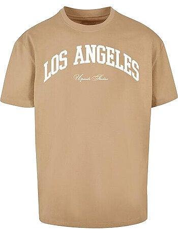 Camiseta los angeles diseño universidad para hombre - mister tee