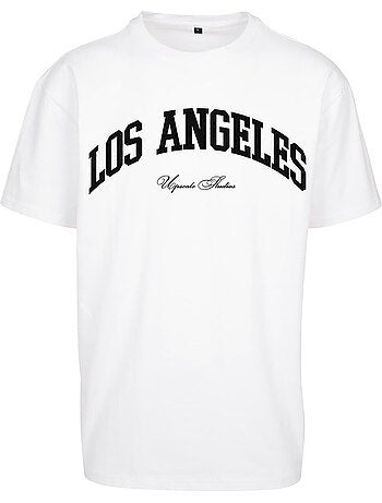Camiseta los angeles diseño universidad para hombre - mister tee
